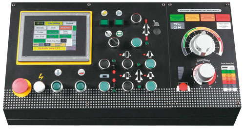 Pásová pila PMS 250/300 AN - ovládací panel